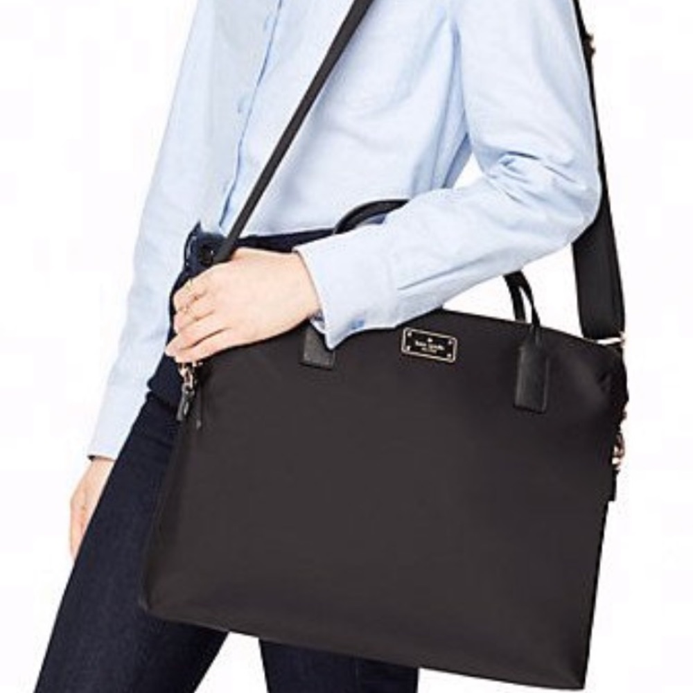Kate Spade New York Black daveney laptop bag